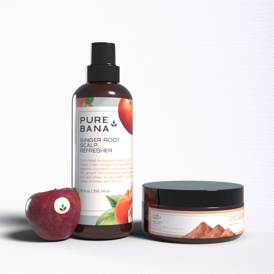 Scalp Rivage Clay Mask + Ginger Root Scalp Refresher Bundle